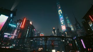Cyberpunk 2077 Night City atmosphere with Vangelis Tales of the Future