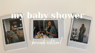 Baby shower VLOG | spinning baby stretches, erykah badu concert & a baby brunch!