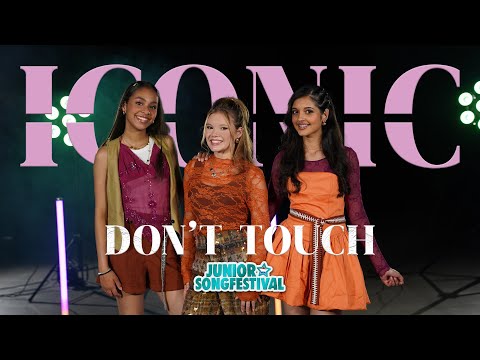 ICONIC - DON'T TOUCH [OFFICIAL MUSIC VIDEO] | JUNIOR SONGFESTIVAL 2025 🇳🇱