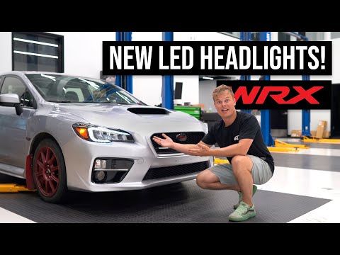 WRX gets new LED HEADLIGHTS!