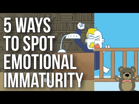 發現情緒不成熟的5種方法 (5 Ways to Spot Emotional Immaturity)