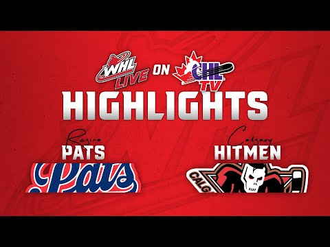 Regina Pats at Calgary Hitmen 01/19 | WHL Highlights 2024-25