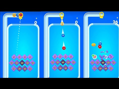 Relaxing ASMR Puzzle Bounce Merge Satisfying Mobile Game Latest Freeplay Levels