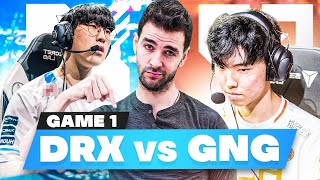 LA DEMI FINALE SAUVÉ PAR CE PICK 327 IQ ?! (DRX vs GENG Game 1 Worlds)