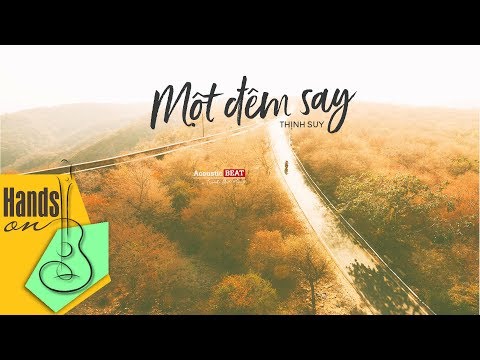 Một đêm say » Thịnh Suy ✎ acoustic ROCK Beat | Karaoke guitar Tone nữ by Trịnh Gia Hưng