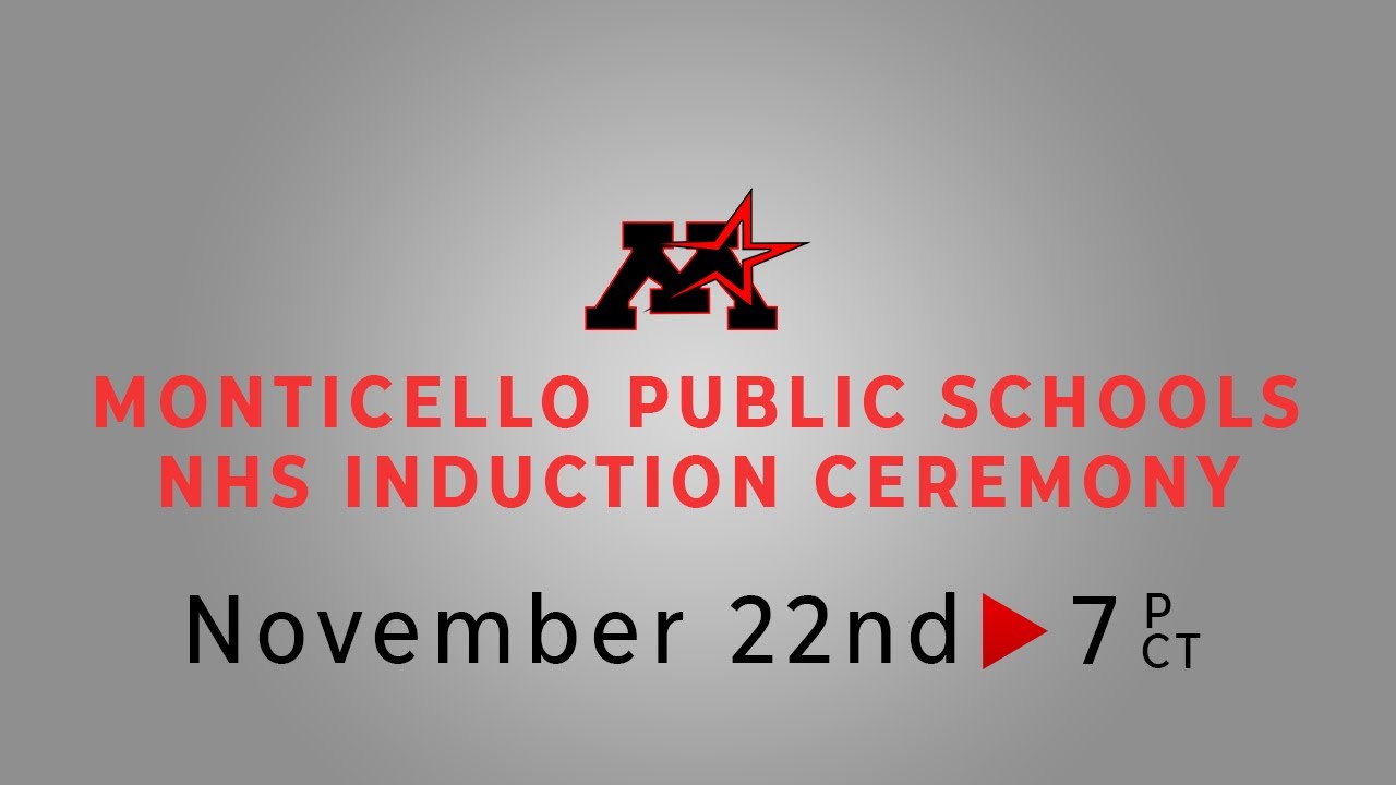 National Honor Society - Induction Ceremony - November, 22nd, 2021