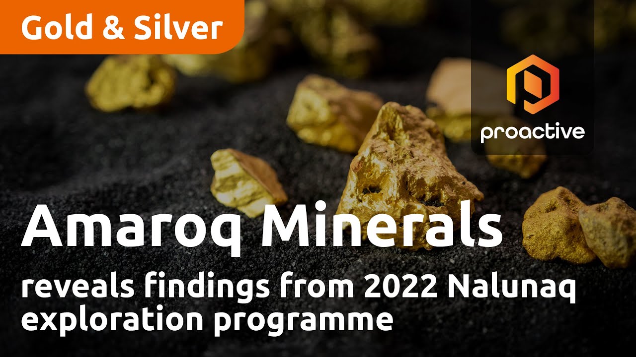 Amaroq Minerals reveals findings from 2022 Nalunaq exploration programme