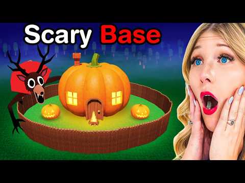 I Built the SCARIEST Base in 99 Nights *Halloween Update*