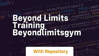 beyond limits training beyondlimitsgym