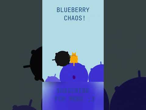 BLUEBERRY CHAOS 🫐 #animation #inflation
