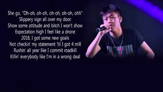 Rich Brian -  Cold (Lyrics)