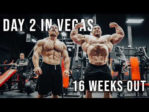 Derek Lunsford | Chest Workout W/Flex Lewis | 16 Weeks Out From The 2023 Mr.Olympia