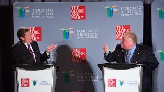 Toronto 2014 mayoral debate with Rob Ford, John Tory, Olivia Chow and David Soknacki