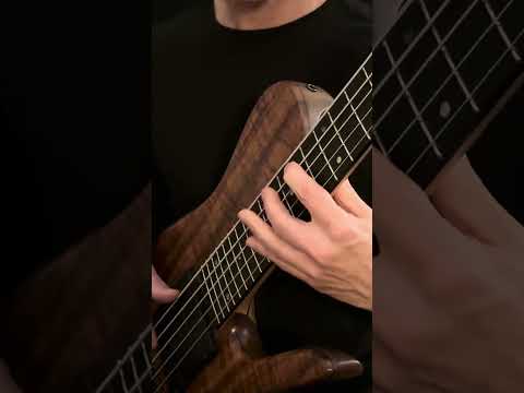 Solo bass writing on a 5 string in E-C tuning #solobass