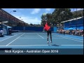 Nick Kyrgios - Big Ace in Slow Motion