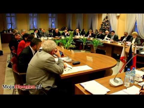 21.12.2010 J. Bronś o budżecie Oleśnicy na 2011 rok