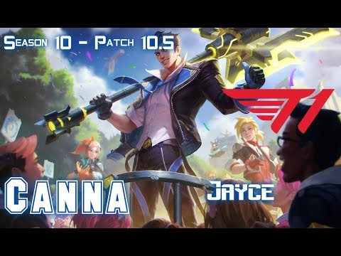 T1 Canna JAYCE vs IRELIA Top - Patch 10.5 KR Ranked