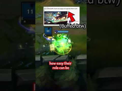 This is the only way you must play Yuumi! #shorts