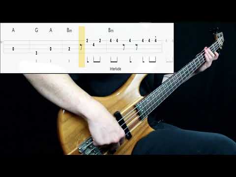 Boney M - Rasputin (Bass Cover) (Play Along Tabs In Video)