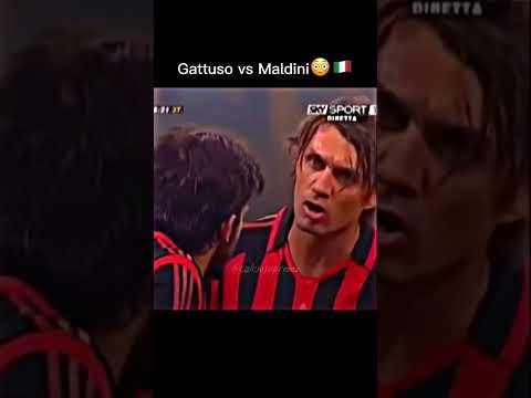 Gattuso vs Maldini 🇮🇹