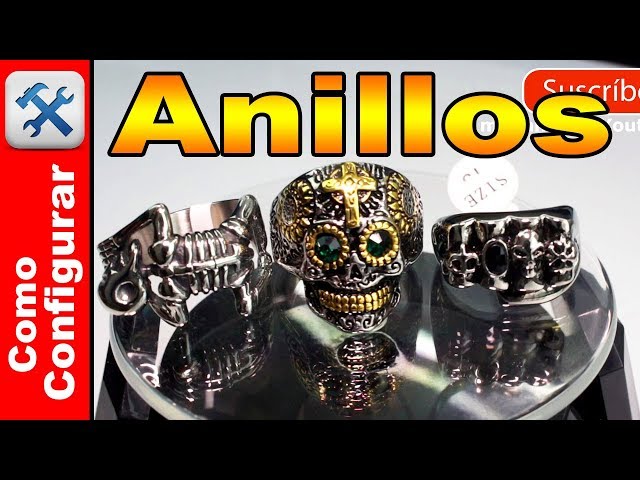 Vídeo relacionado con MAGIIE Anillo Calavera Redonda,Anillo de Vampiro Cráneo Anillos Hombres,Anillo Hueso de Muerto,Anillos Grandes de Acero Inoxidable para Hombres (Plata, 30)