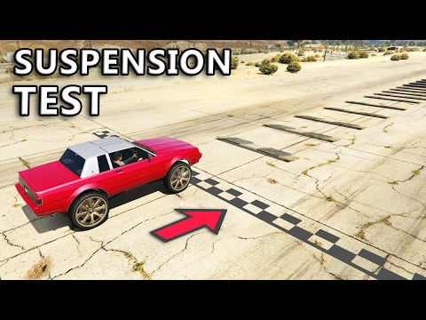 GTA V - Car Suspension test