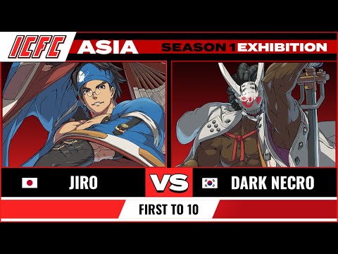 First To 10 Jiro vs Dark Necro ICFC GGST ASIA: Season 1 Exhibition