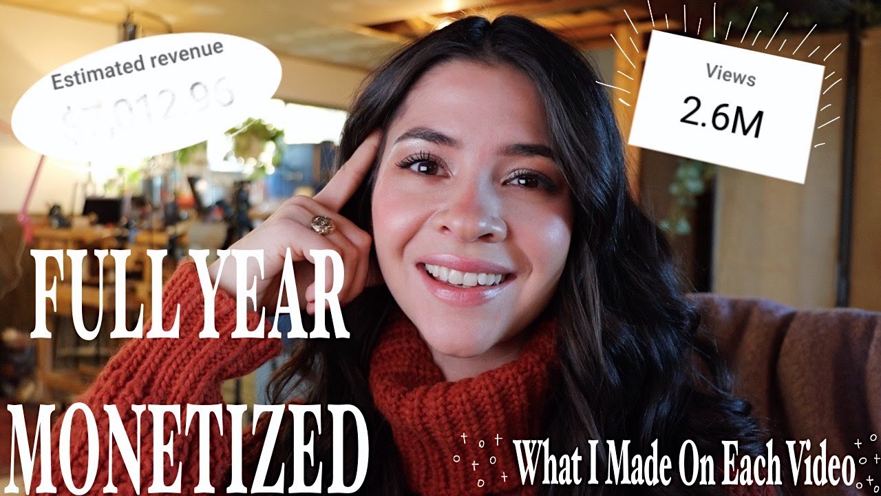 How Much Youtube Paid Me In 1 Year of Being Monetized With 35K Subscribers!