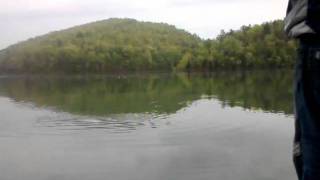 preview picture of video 'Norris lake bryan rock fishing'