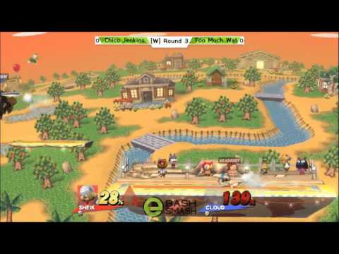 Chico Jenkins (Sheik) vs. Too Much Water (Cloud) - Smash Sunday @ eBash