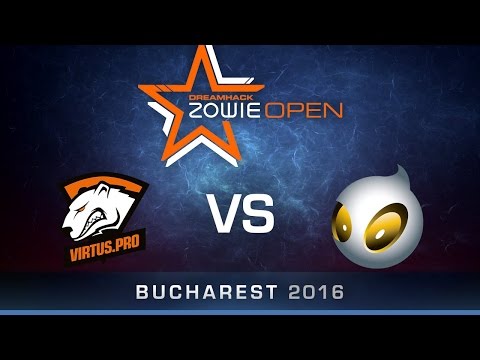 Virtus.pro vs dignitas [Map 1 BO3] DreamHack ZOWIE Open Bucharest 2016