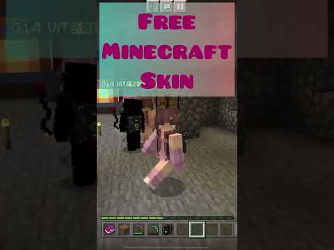 Maya TV - How To Get Free Minecraft Skin Pack To Same Matching Girl Dress With Friends Minecraft shorts Video