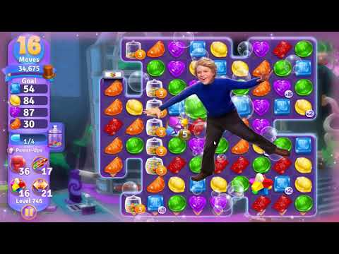 Wonka's World of Candy Level 746 NO BOOSTERS - A S GAMING ✔