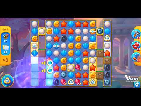 Fishdom. 4014 level no boosters and diamonds. Full Rachel