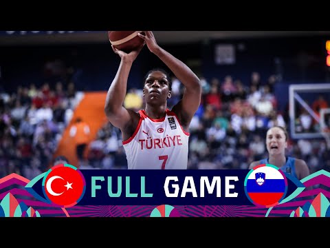 Turkey v Slovenia | Full Basketball Game | FIBA Women's EuroBasket 2023 Qualifiers