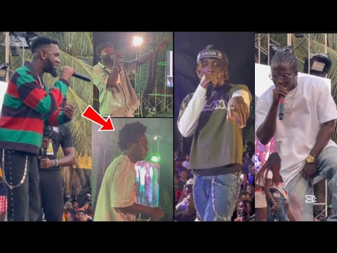 King Paluta,YPee,Rap Fada,Kofi Mole and Cojo Rae performance at This is oseikrom concert 🔥🔥💔🫶