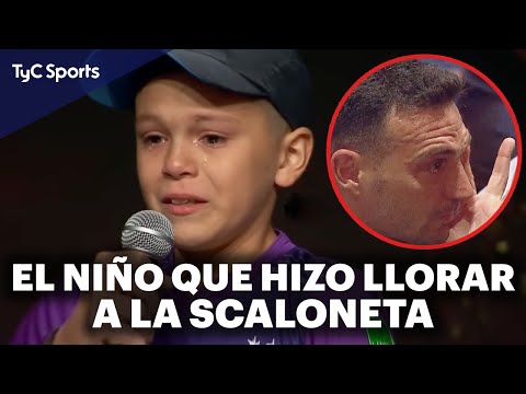 LA HISTORIA DE JOSÉ, EL NENE VIRAL QUE EMOCIONÓ A MESSI, SCALONI, DI MARÍA, ENZO Y A TODO EL PAÍS ⚽💗