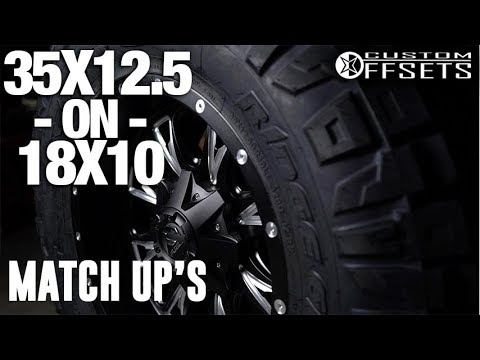 Custom Offsets Match Up: 35x12.5 on 18x10