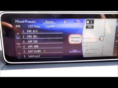 YouTube video about: How to delete preset radio stations lexus rx 350?