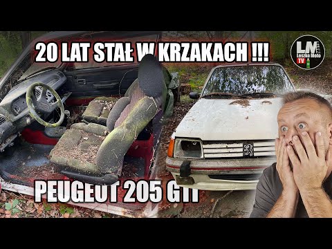 I FOUND A PEUGEOT 205 1.9 GTI ABANDONED IN THE BUSHES!!