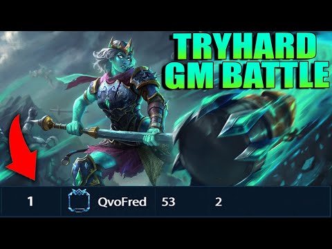 LORD OF THE RINGS BELLONA?! VS #1 CHIRON QVOFRED! - Masters Ranked Duel - SMITE