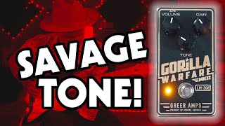 Video thumbnail for Greer Amps Gorilla Warfare MKII distortion pedal - demo by RJ Ronquillo by R.J. Ronquillo