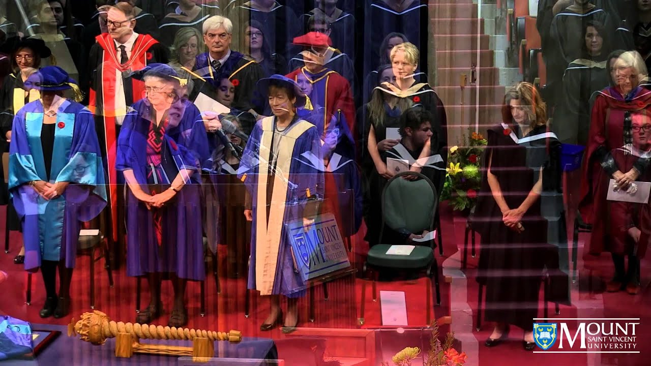 MSVU Fall Convocation 2015   Morning