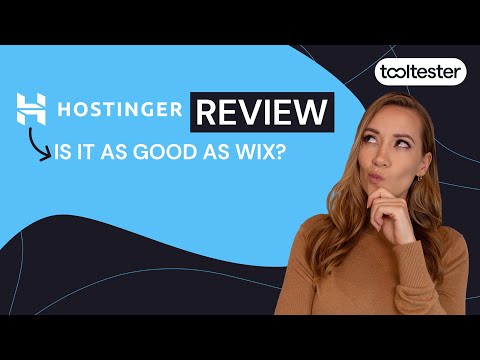 Hostinger Website Builder Video Review