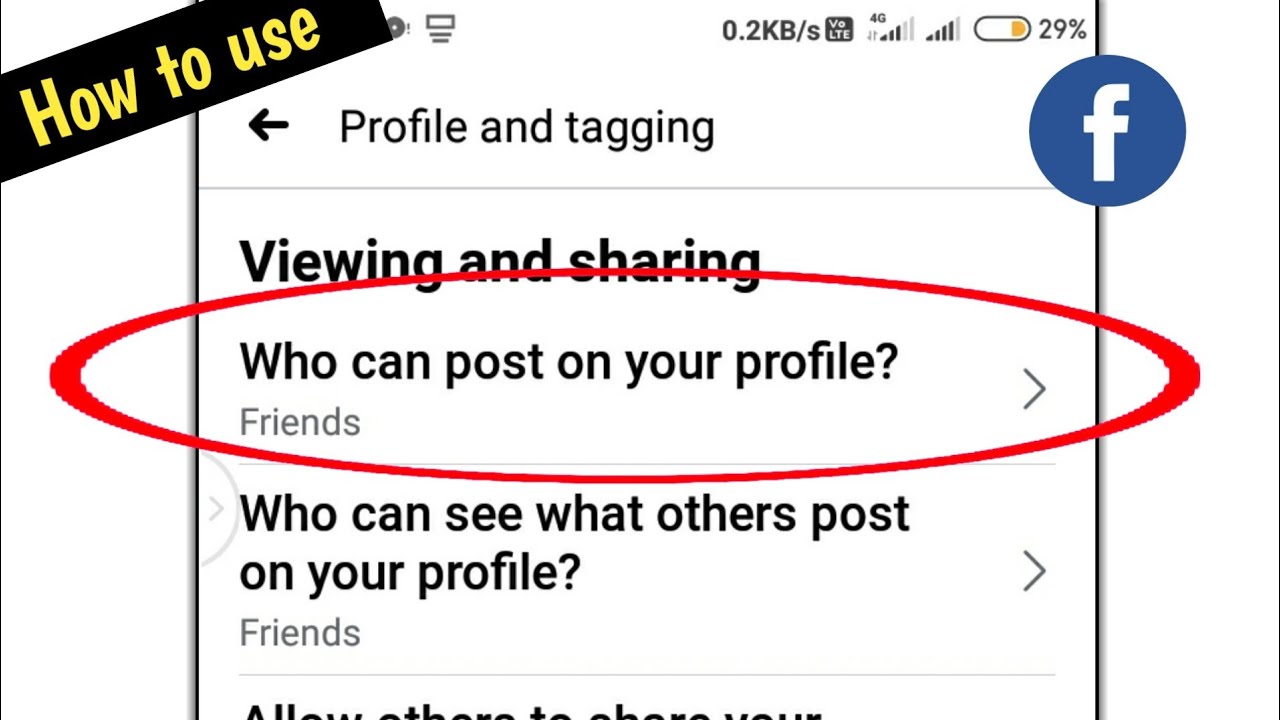 How can I post to my profile?