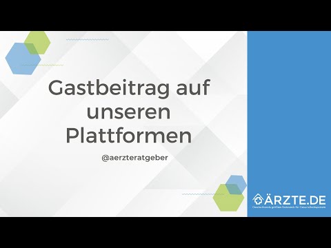 Gastbeitrag bei ärzte.de