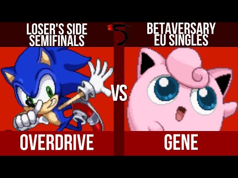 Betaversary EU: Overdrive (Sonic) vs Gene (Jigglypuff) - SSF2 Losers Semifinals