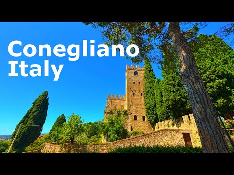 CONEGLIANO, ITALY in 4K 🇮🇹 | Exploring Conegliano: History, Wine & Beauty in Northern Italy 
