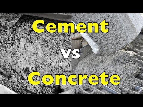 What’s the Difference Between Cement and Concrete? (Most People Get It Wrong!)