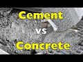 What S The Difference Between Cement And Concrete Most People Get It Wrong